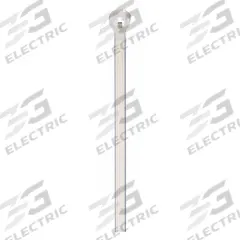 TY-RAP Cable Tie: 4 in Nominal Lg, 5/8 in Nominal Max. Bundle Dia., 0.09 in Wd, Natural, 1,000 PK (MPN TY23M). Key specifications — Outdoor Use: No; Color: Natural; Brand: TY-RAP.