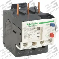 SCHNEIDER Overload Relay: Thermal Protection, 3 Poles, 1NO/1NC, Phase Loss Sensitivity, 0.63 A – 1 A (MPN LRD05). Key specifications — Brand: SCHNEIDER; Auxiliary Contact Form: 1NO/1NC; Compatible Contactor Series: TeSys Deca; Terminal Connection Type: Screw Clamp Terminals; Maximum Voltage Rating: 690V AC; Phase Loss Sensitivity: Yes; Thermal Units Required: None (Relay Includes Integrated Bimetallic Elements); Compatible Contactors: TeSys Deca (9 to 38 Amp Models).