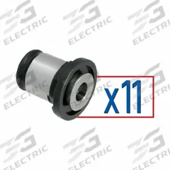 TECHNIKS Collet Set: ANSI 1, 9/64 in to 7/16 in Collet Size Range, 11 Pc (MPN 19/11-SET). Key specifications — attr1033128: TECHNIKS; attr1038749: ANSI 1; attr1038750: Rigid Tap; attr1038755: Inch.