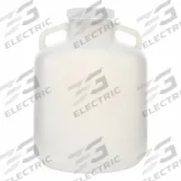 APPROVED VENDOR Plastic Carboys, Jerricans, & Jugs - Rectangular Plastic Carboys & Jerricans (MPN 155-B187-FLS). Key specifications — Body Color: Colorless; Mouth Size: Wide; Screw Closure Size: 85 mm; Brand: APPROVED VENDOR; Closure Type: Screw On Cap; Includes Closure: Yes.