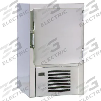 SENTINEL Law Enforcement Evidence Refrigerator: Pass-Through Backing, Keyed, 4 Compartments - Refrigerated Pass-Through Evidence Storage Lockers