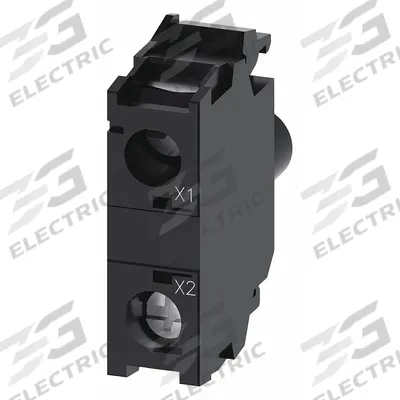 Siemens Lamp Module: 22 mm Size, Green, LED, 24 V AC/DC Rating - Lamp Modules