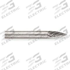 WIDIA Carbide Bur: Pointed-End Tree, SG-1, Double Cut, 1/4" x 5/8" Head, 1/4" Shank (MPN M41420). Key specifications — Trade Number: SG-1; Brand: WIDIA METAL REMOVAL.