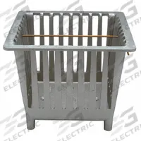 ZURN Sediment Bucket: Aluminum, 8 1/4 in Overall Wd, 7 in Overall Ht, Unfinished, Drop-In (MPN P1901-23-ALUM). Key specifications — Brand: ZURN; Finish: Unfinished; Color: Silver; Material: Aluminum; Connection Type: Drop-In; Grate Surface Style: Slotted; Product Type: Sediment Bucket.