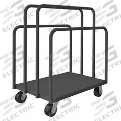 APPROVED VENDOR Panel Truck: 2,000 lb, Gray, 38 1/2 in L x 24 in W x 45 in H Deck, 8 1/8 in Deck Ht (MPN PM-2436-5PH-95). Key specifications — Color: Gray; Caster/Wheel Configuration: (2) Rigid; Brand: APPROVED VENDOR.