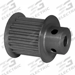 DAYTON Timing Pulley: Modified Curvilinear, Fixed, For GT Timing Belt Section, For 15 mm Belt Wd (MPN 20-3P15-6FA2). Key specifications — Brand: DAYTON; Finish: Clear Anodized; For Belt Series: Powerhouse®.