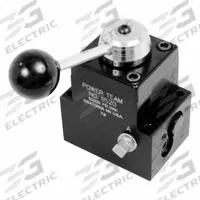 POWER TEAM Hydraulic Directional Control Valve: 5 gpm Max Flow Rate, Three Positions, 3/8" NPT, 9520. Key specifications — attr1018270: Load Holding; attr1018253: POWER TEAM; attr1018283: Pressure; attr1018249: 9520; attr1018300: Manual; attr1416406: 3/8" NPT.