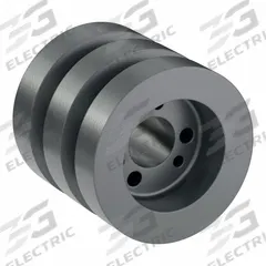 APPROVED VENDOR V-Belt Pulley: 3V220, 2 Groove, 2.2 in OD, Bushed Bore, JA, For 3V/3VX Belt Section (MPN 23V220JA). Key specifications — Pulley Industry Number: 3V220; Pitch Diameter: 2.2 in (3V); For Belt Section (broad, with similar types): 3V or 3VX.