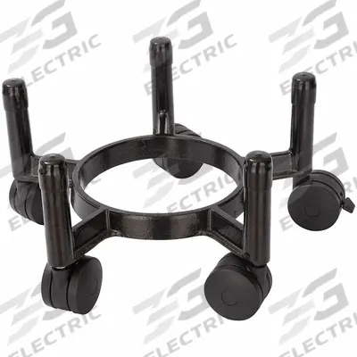 AMERICAN BIOTECH SUPPLY Roller Base: 6 in Overall Ht, 14 1/4 in Overall Wd - Cryogenic Dewar & Cannister Roller Bases