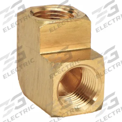 PARKER Metal Pipe Elbow: 90° Elbow, 1/2 in x 1/2 in - Threaded High-Pressure Pipe Fittings