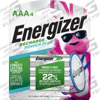 ENERGIZER Rechargeable Battery: AAA Battery Size, Nickel-Metal Hydride, 1.2V DC, 4 PK (MPN NH12BP-4). Key specifications — Battery Chemistry: Nickel-Metal Hydride; Voltage - Batteries: 1.2V DC; Brand: ENERGIZER.