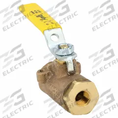 APOLLO Manual Two-Way Ball Valve: 1/4 in, Bronze, Straight, FNPT x FNPT, 600 psi Max. Pressure (CWP) (MPN 7710101). Key specifications — Brand: APOLLO; Handle: Lever.