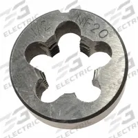 WESTWARD Alloy Steel Die, 1/2-20 UNF: CCT1060-9, Die