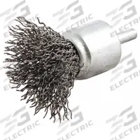 APPROVED VENDOR Flared End Brush: Crimped Steel, 1 1/2 in Dia, 0.02 in Fill Dia, 1/4 in Shank (MPN 66252838898). Key specifications — Brand: APPROVED VENDOR.