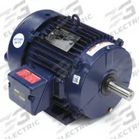 MARATHON MOTORS General Purpose Motor: Rigid Base Mount, Totally Enclosed Fan Cooled, 7 1/2 hp (MPN 213TTFCD6526). Key specifications — Brand: MARATHON MOTORS; Nameplate Voltage @ 60 Hz: 460V AC; Full Load Current @ 60 Hz: 9.5 A; Nameplate RPM @ 60 Hz: 1,765 RPM; Motor Enclosure: TEFC.