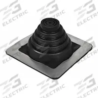 6"H-W Plastic Roof Vent Pipe Boot: For Pitched Roof, Square Base, For 1 Pipes, 3 in Max Pipe, EPDM (MPN 14051). Key specifications — Top Opening: Open; Material - Collar: EPDM; Brand: OATEY.