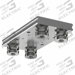 HEPCOMOTION GV3 Carriage: For 44 mm Rail Wd, Roller, GV3 Std Carriage, 35.8 mm Carriage Ht, Aluminum (MPN AU4434L180). Key specifications — Carriage Material: Aluminum; Roller Material: Stainless Steel; Size: 44; Brand: HEPCOMOTION; Features: No Seals or Lubricators; Type: GV3 Standard Carriage.