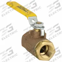 APOLLO Manual Two-Way Ball Valve: 3/4 in, Bronze, Straight, FNPT x FNPT, 600 psi Max. Pressure (CWP) (MPN 8010401). Key specifications — Brand: APOLLO; Handle: Lever.
