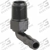 BANJO Barbed Hose Fitting: For 3/8 in Hose I.D., Hose Barb x NPT, 3/8 in x 3/8 in Fitting Size, Hex (MPN HB038-90). Key specifications — attr297231: Hose Barb x NPT; attr297233: Male x Male; attr297234: Hex; attr303817: BANJO.