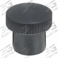 Hand Knob: Knurled, Thermoset, #10-32 Thread, 60 mm Thread Lg, 0.63 in Dia, Black (MPN 2720). Key specifications — Brand: DAVIES; Color: Black.