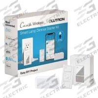 LUTRON Lamp Dimming Smart Plug Kit: Smart Lamp Timer Kit, Fluorescent/Halogen, Incandescent/LED (MPN P-BDG-PKG1P). Key specifications — Includes: Individual Tabletop Pedestals; Product Type: Smart Lamp Timer Kit; Brand: LUTRON; Manufacturer Part Number: P-BDG-PKG1P; Color: White; Compatible with Brand: Lutron; Lighting Technology: Fluorescent.