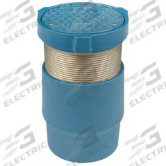 ZURN Floor Cleanout: 5 1/8 in Overall Dia, 5 3/4 in Overall Ht, Cast Iron/Nickel Bronze, Unfinished (MPN ZN1400-4NL). Key specifications — Color: Blue; Brand: ZURN; Finish: Unfinished; Includes: Body.