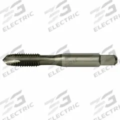 CLEVELAND Spiral Point Tap: #6-32 UNC, H2 / 2B, 2 Flute, Plug Chamfer, TiCN Coated High Speed Steel (MPN C83069)