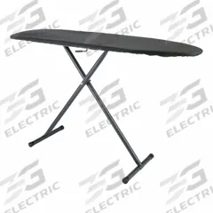 HOSPITALITY 1 SOURCE Ironing Board: Full Size, Charcoal, 54 in Overall Lg, 14 in Overall Wd (MPN IHBCDSF21). Key specifications — Color: Charcoal; Includes: Cover.