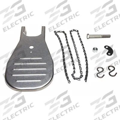 BRADLEY Foot Control Treadle Kit: S45-572, Compatible with Bradley, Stainless Steel - Eyewash Activation Handles & On/Off Valves