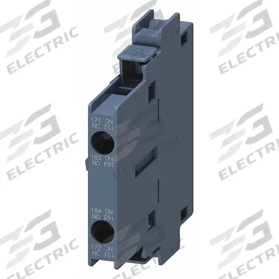 Siemens Auxiliary Switch: 1NO/1NC, Side Mount - Siemens Auxiliary Contacts