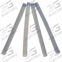 WESTWARD Hot Melt Adhesive: Smooth Sticks, 5/16 in Dia, 4 in Lg, Clear, 24 ct Pack Qty, 24 PK (MPN 23X751). Key specifications — Primary Applications: General Purpose; Melting Temperature: 176°F; Color: Clear; Brand: WESTWARD; Materials Bonded: Metal; Secondary Compatible Materials: Plastics.