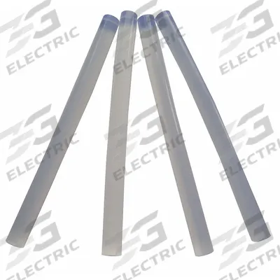 WESTWARD Hot Melt Adhesive: Smooth Sticks, 5/16 in Dia, 4 in Lg, Clear, 24 ct Pack Qty - General Purpose Hot Melt Adhesives