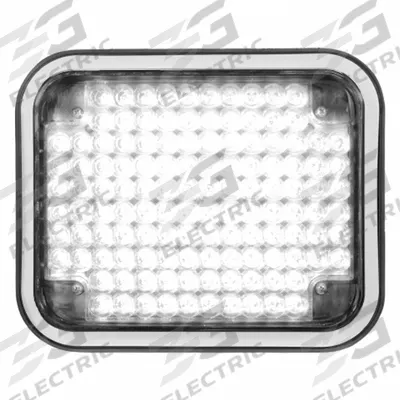 CODE 3 Perimeter Light: Emergency Vehicle Perimeter Light, White, 9.6 W Watt - Emergency Vehicle Perimeter Lights