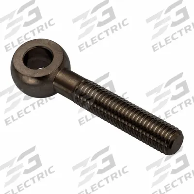 AMPG Fixed Rod End: Stainless Steel, Black Oxide, 70 mm Hole Center-to-End Lg - Stainless Steel Male Threaded Fixed Rod Ends