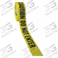 APPROVED VENDOR Barricade Tape with Reel: 1,000 ft Lg, 3 in Wd, Caution No Parking Legend (MPN B3104Y7-200). Key specifications — Tape Message: Caution No Parking; Message Color: Black; Brand: APPROVED VENDOR.