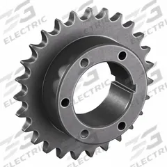 TSUBAKI Sprocket: For 60 Chain, 27 Teeth, 6.461 in Pitch Dia, 6.867 in Outside Dia, Steel (MPN 60Q27). Key specifications — Brand: TSUBAKI; Required Bushing Series: Q1.