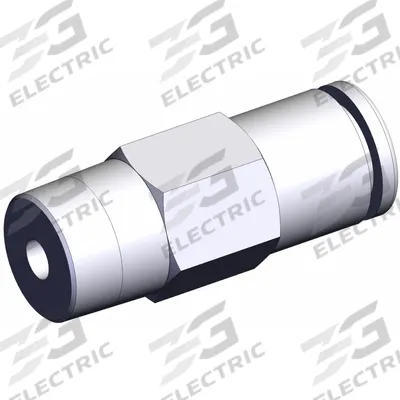 SMC Pneumatic Check Valve: Male Connector, NBR - Pneumatics
