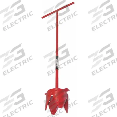 SEYMOUR MIDWEST Sprinkler Head Trimmer: 4 in Head Dia, 5/8 in Shaft, Steel - Sprinkler Head Trimmers