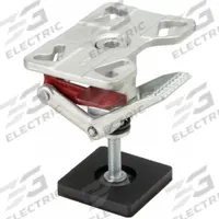 APPROVED VENDOR Adjustable-Height Floor Lock: For 4 in_5 in_6 in Wheel Dia, Steel (MPN 2EMZ8). Key specifications — Brand: APPROVED VENDOR.