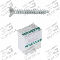 FLEXPIPE Square Screw: Drilling Screws, Steel, #8 Thread Size, Galvanized, #8-1 Square Screw (MPN F-SF81). Key specifications — Product Type: Drilling Screws; Brand: FLEXPIPE; Finish: Galvanized; Component Type: #8-1 Square Screw; Material: Steel.