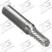 WIDIA Carbide Bur: Ball-Nosed Cylinder, SC-2, Double Cut, 5/16" x 3/4" Head, 1/4" Shank (MPN M41295). Key specifications — Trade Number: SC-2; Brand: WIDIA METAL REMOVAL.