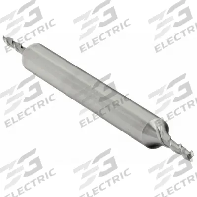 YG-1 Square End Mill: High Speed Steel, Double End, 2 Flute, 3/32" Mill Dia - Double-End High-Speed Steel Square End Mills