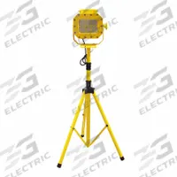 LIND EQUIPMENT Flood Light: 5,600 lm Max Brightness, LED, 1, 1 Brightness Levels, 1 Lamp Heads, IP65 (MPN XP970LED-TR). Key specifications — Frame Color: Yellow; Lighting Technology: LED; Operating Voltage: 90 to 277V AC; Brand: LIND EQUIPMENT; No. of Brightness Levels: 1.