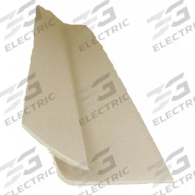 PAWLING Corner Cover: PVC, Inside Corner, 8 ft Panel Size, Tan, 0.025 in Thick - PVC Wall Panels & Coverings Trim
