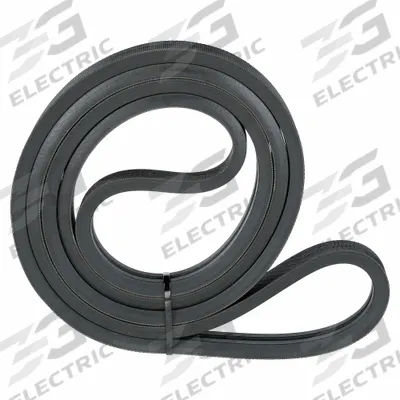 CONTINENTAL Banded V-Belt: 2/B118, 2 Ribs, 121 in Outside Lg, 1 21/64 in Top Wd - B Section Banded V-Belts