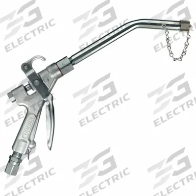 LINCOLN Drum Pump Nozzle: Manual, No Meter Included, 5 gpm Max. Flow Rate, Steel - Non-Metered Manual Dispense Guns