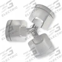 REVCOR Replacement Propeller: 26 in Propeller Dia., 1/2 in Bore Dia., 24° Pitch, 3 Blades, Aluminum (MPN T2603-24)