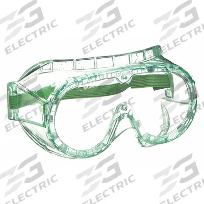 SELLSTROM Safety Goggles: Clear Lens Color, Anti-Fog, Non-Vented, Elastic Band Material - Basic-Fit OTG Safety Goggles