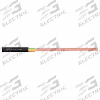 CHAINFLEX Motor Cable: 3/0 AWG, 1 Conductors, Order by the Foot, TPR Jacket, 1,000 V (MPN CFPE-950-01). Key specifications — Conductor Configuration: Single; Minimum Bend Radius Factor - Fixed: 4 x OD; Minimum Bend Radius Factor - Flexible: 6 x OD; Includes Ground: Yes; Minimum Bend Radius Factor - E-Chain: 7.5 x OD; Resistance Properties: Antimicrobial; Standards: CF9.15.07 ISO Class 1 (Outer Jacket Material); Product Type: Motor Cable.