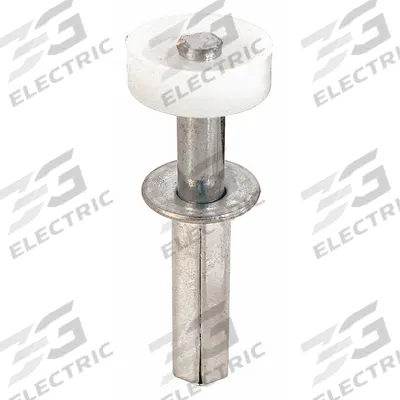 PRIME-LINE Guide: 2 1/2 in Lg, 3 3/4 in Wd, 30 lb Max Wt - Hanging Door Guides